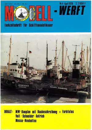 ModellWerft April 1978