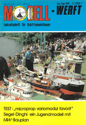 ModellWerft Magazin August September 1978