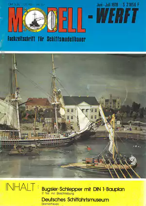 ModellWerft Magazin June Juli 1978